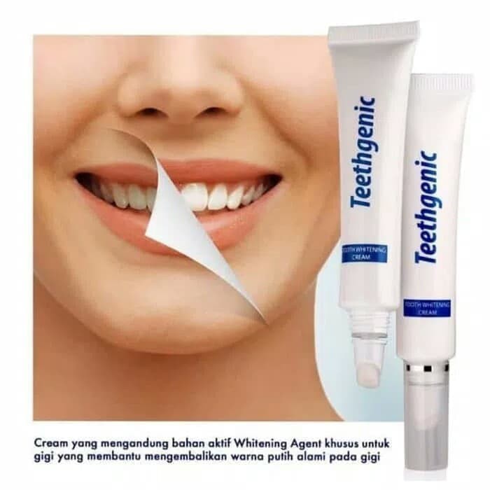 ERTOS TOOTH WHITENING CREAM - ERTO'S TEETHGENIC CREAM PEMUTIH GIGI BEST SELLER