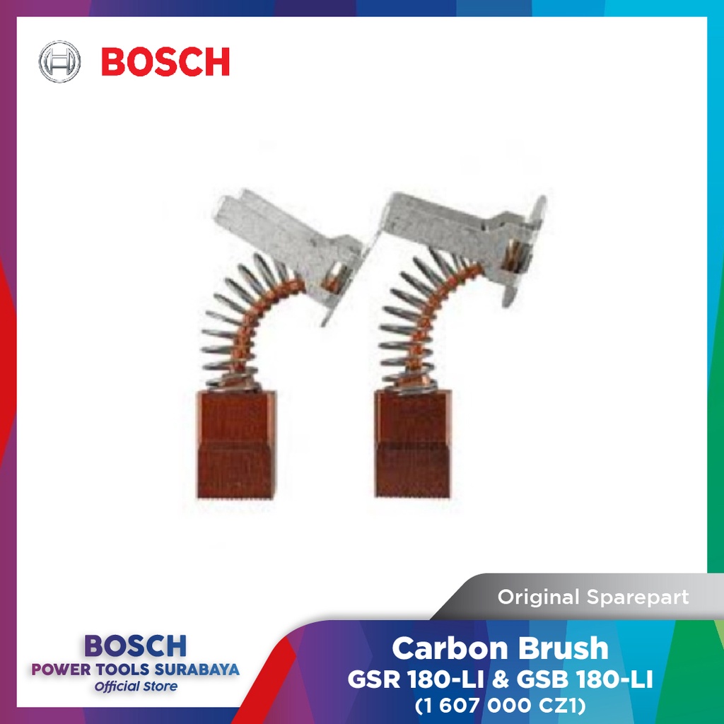 Original Carbon Brush for Bosch GSB 180-LI & GSR 180-LI