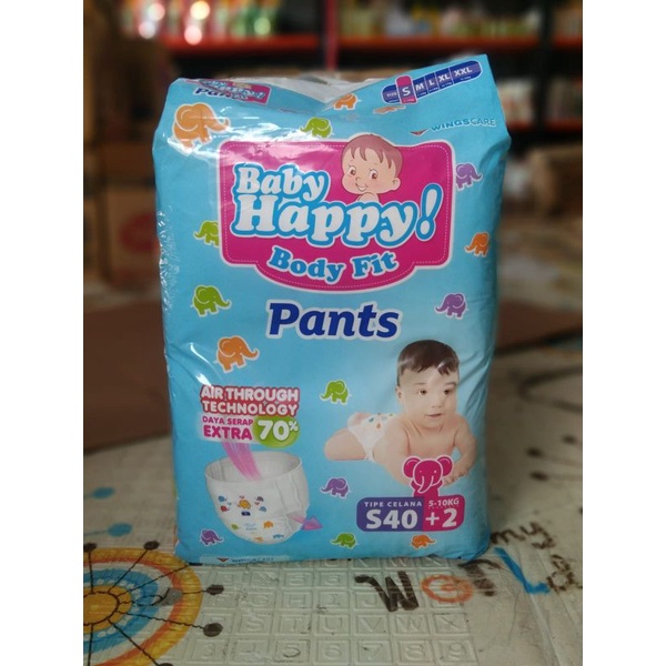 Baby Happy Pants [S38+2 / L30 / M34 / XL26 / XXL24]