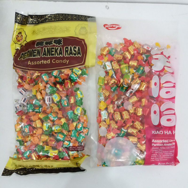 

Permen Xiao HaHa Aneka Rasa 500 gr