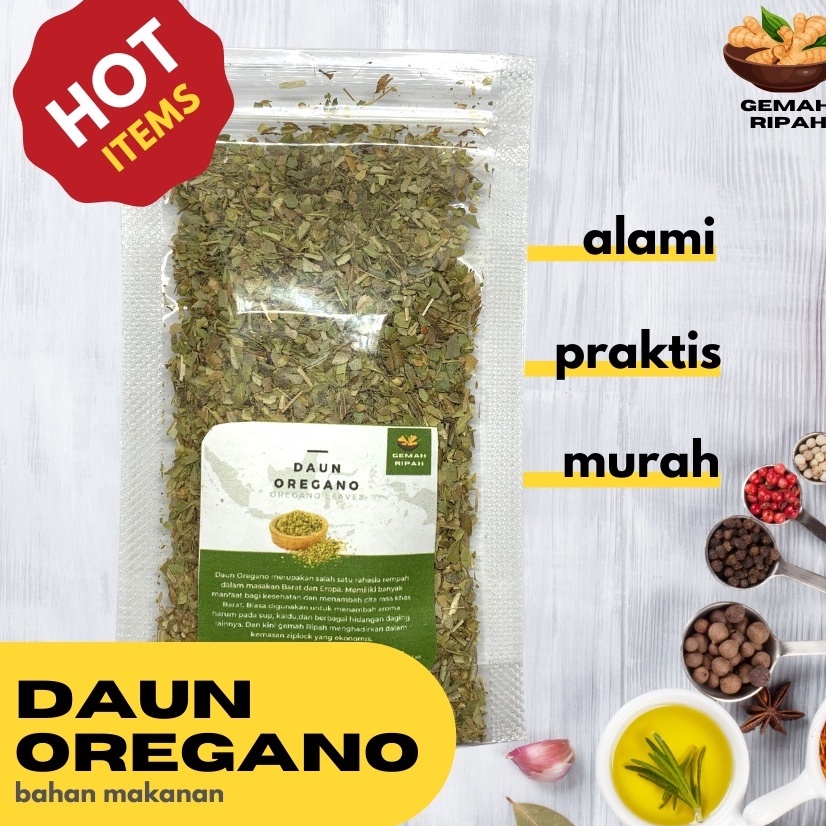 

Rasa Rempah Nusantara Oregano Leaves / Daun Oregano 12 gr
