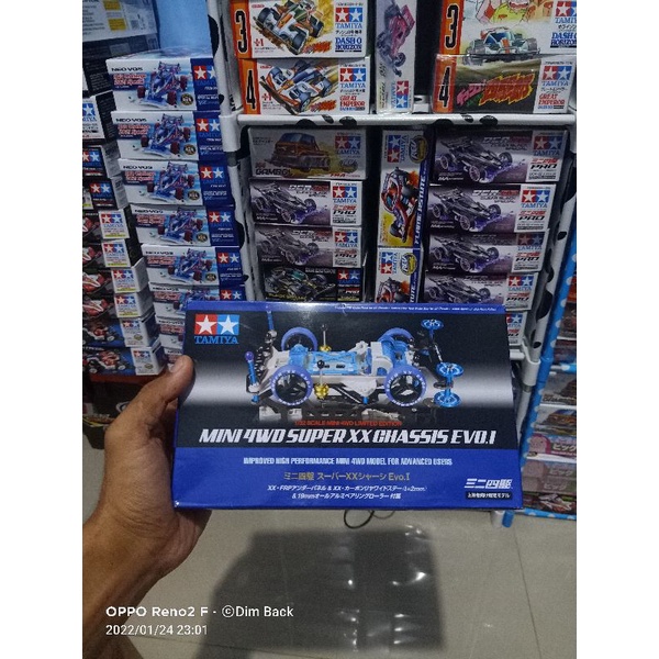 Tamiya 94780 mini 4wd super xx chassis Evo.1