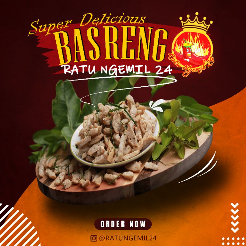

BASRENG Original Daun Jeruk berat 160gr