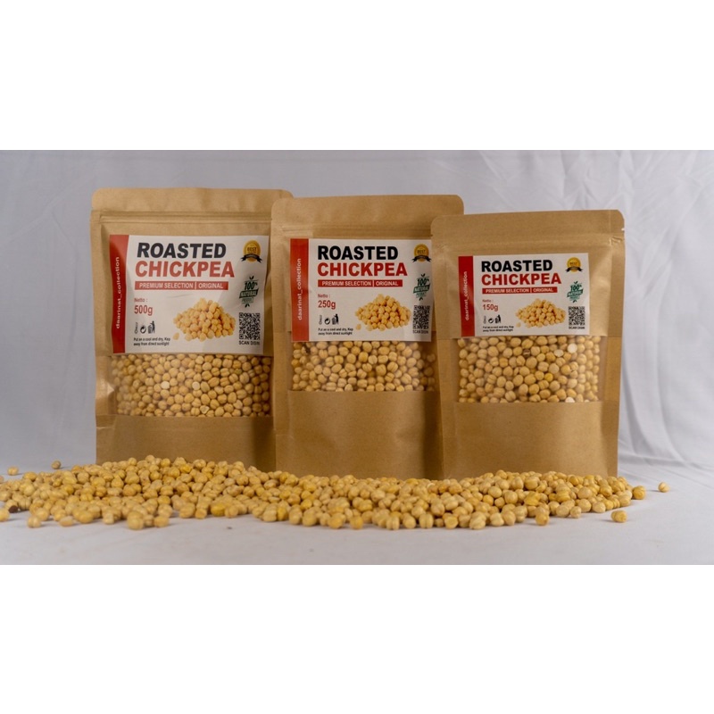 Kacang Arab Chikpeas Roasted  500 GRAM / Kacang Jagung