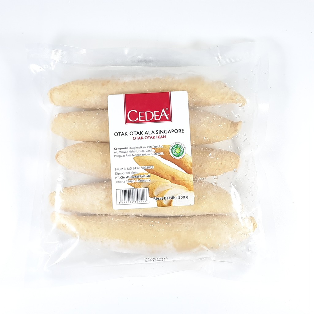 

Frozen Food Otak Otak Singapore Cedea 500gr