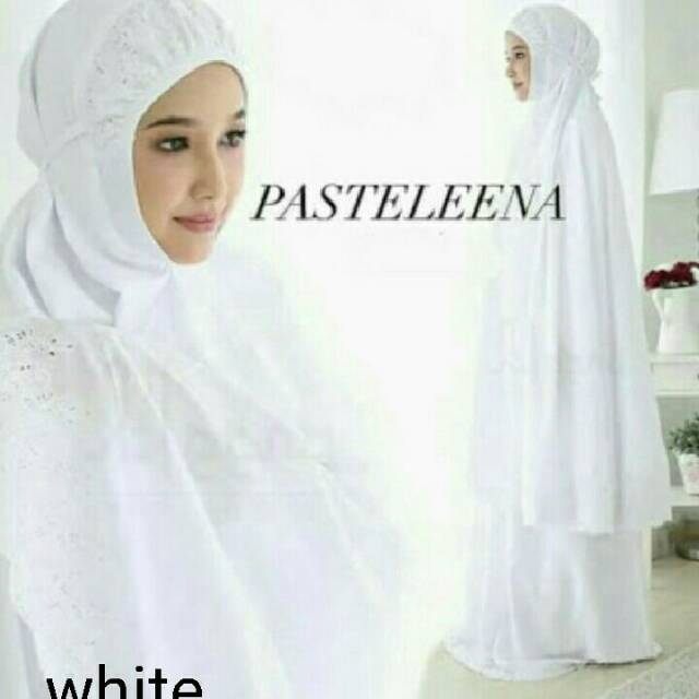 Mukena putih siti khadijah