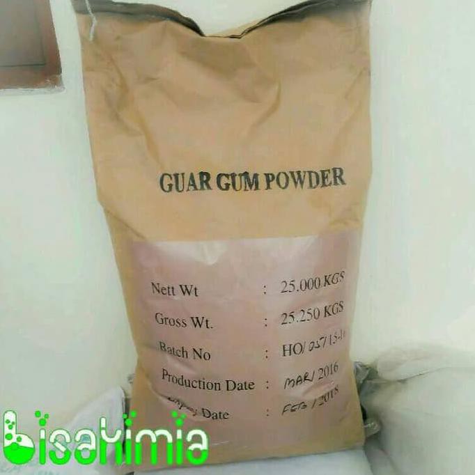 

PROMO Guar Gum , guargum barrel o slime food grade 1kg