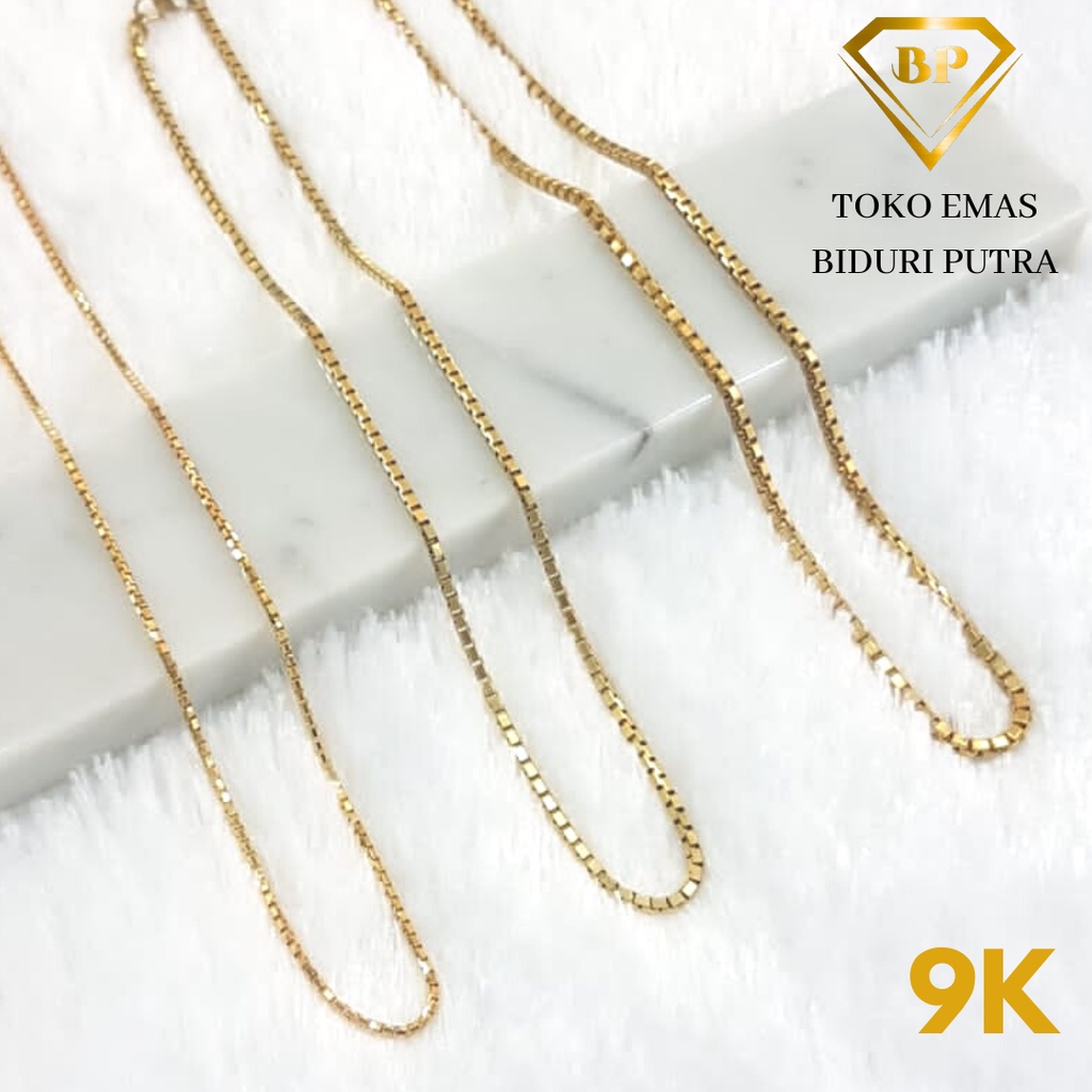 KALUNG SANTA PERHIASAN EMAS ASLI KADAR 9K/420 TOKO EMAS BIDURI PUTRA
