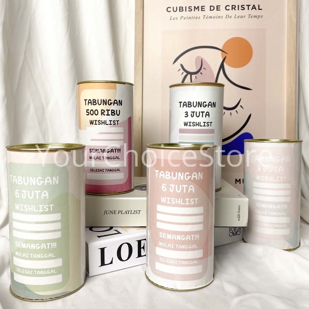 Celengan Target Jumbo / Celengan Viral / Celengan Anak / Celengan Murah / Celengan permanen / Celeng