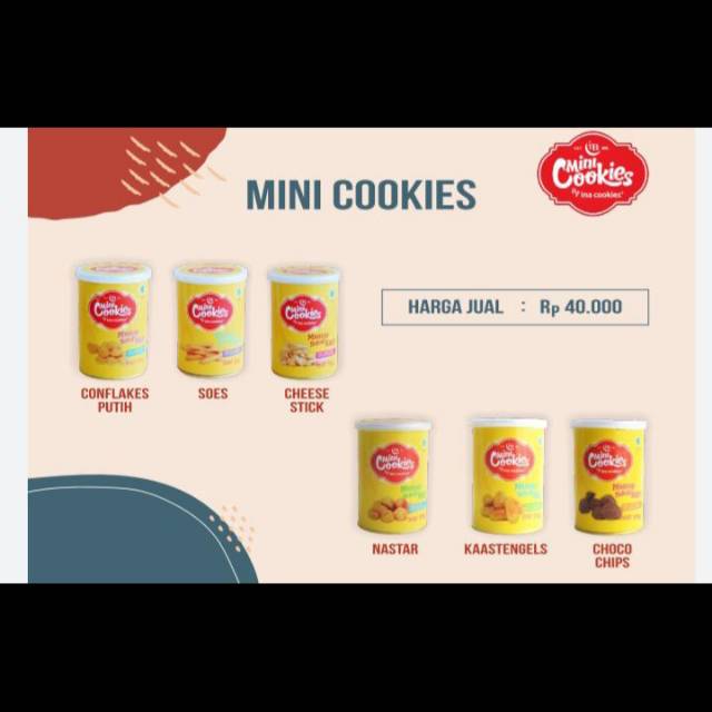 

Mini cookies by inacookies