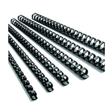 

Spiral Plastik Binding Hitam panjang 120cm 20,22,25,28,33,38,44,50 mm