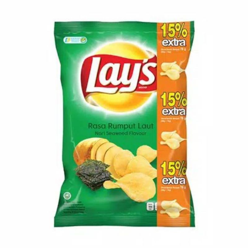 

LAY'S Snack Potato Chips Nori Seaweed 68gr