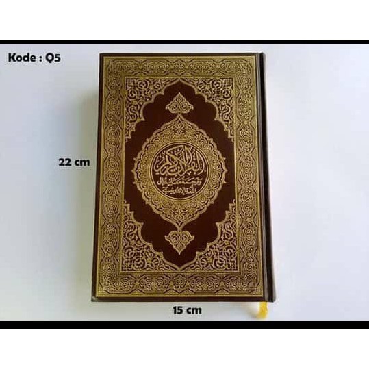 Al Quran Asli Mushaf Madinah Terjemah Indonesia Q5 22 X 15 Cm