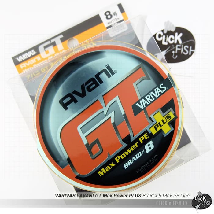 Senar PE-6 VARIVAS AVANI GT Max Power x8 PLUS 85Lb - 300m - Orange AP-721