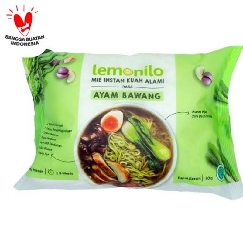 

Mie instan Lemonilo kuah - Mie lemonilo