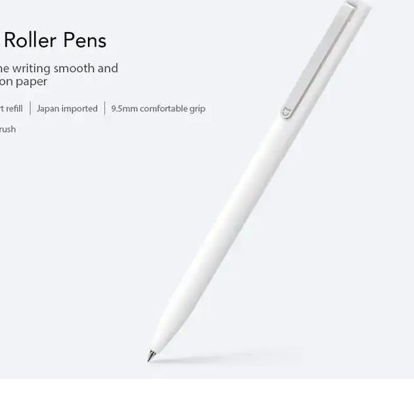 

❆ Xiaomi Mijia PEN with 0.5mm Swiss Refill 143mm Rolling Roller Ball Mi - 1kotak refill ❋