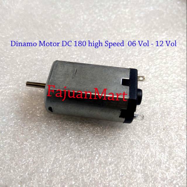 Motor Dc 180 Mini mahgnetic 06V - 12 Vol