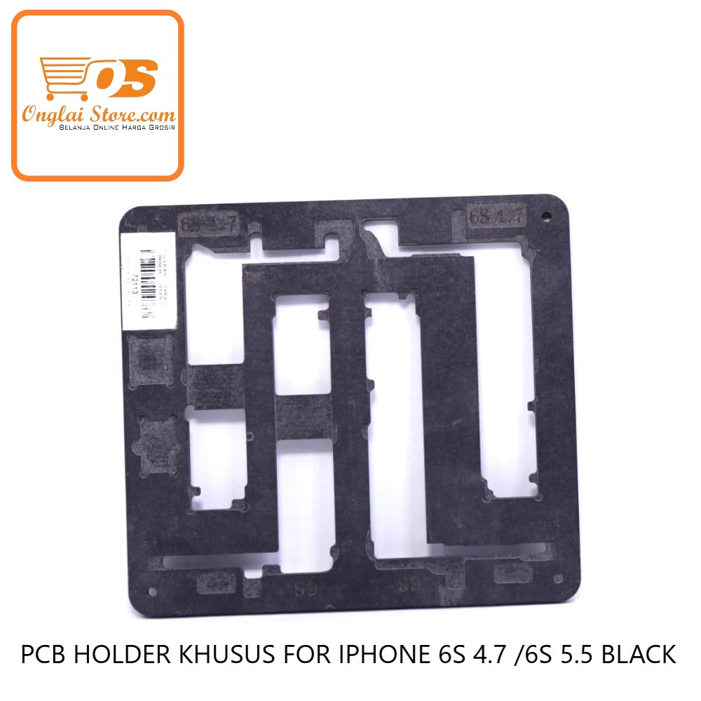 PCB HOLDER KHUSUS FOR IPHONE 6S 4.7 /6S 5.5 BLACK (HARGA SPESIAL)