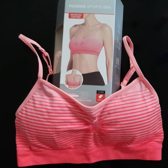 miniso padded sports bra