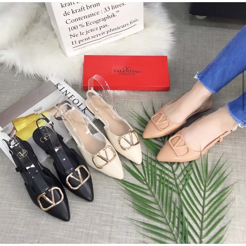 Flatshoes Vaa3318 wanita import realpict