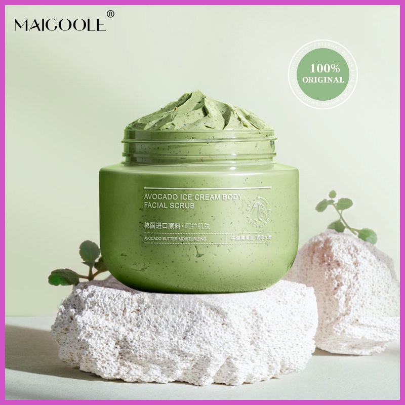 MAIGOOLE Whitening And Exfoliating Body Scrub 250 GR