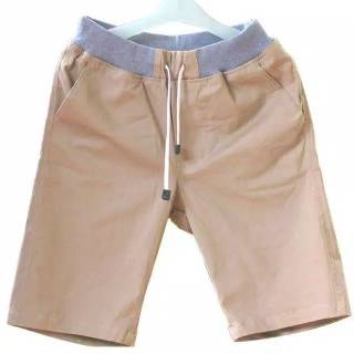  Celana  pendek chino  bahan katun twill joffa non  stretch  