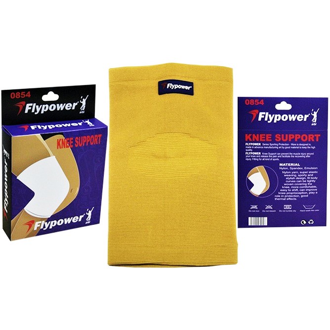 Knee Support Olahraga / Deker Pendek / Pelindung Lutut Flypower 0854 Original