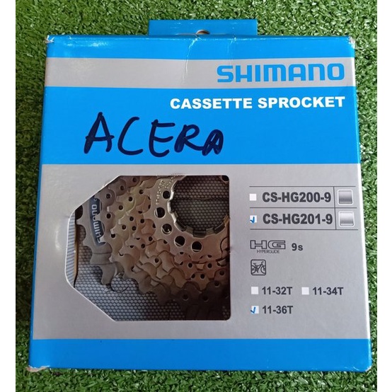 Sprocket Shimano Acera HG201 9 Speed 11-36T