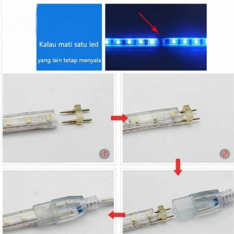 METERAN LAMPU LED STRIP 5050 SMD PER METER LED STRIP 5050 SMD