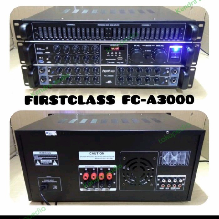POWER AMPLIFIER KAROKE FIRSTCLASS FC A 3000 / FC A3000 USB / BT