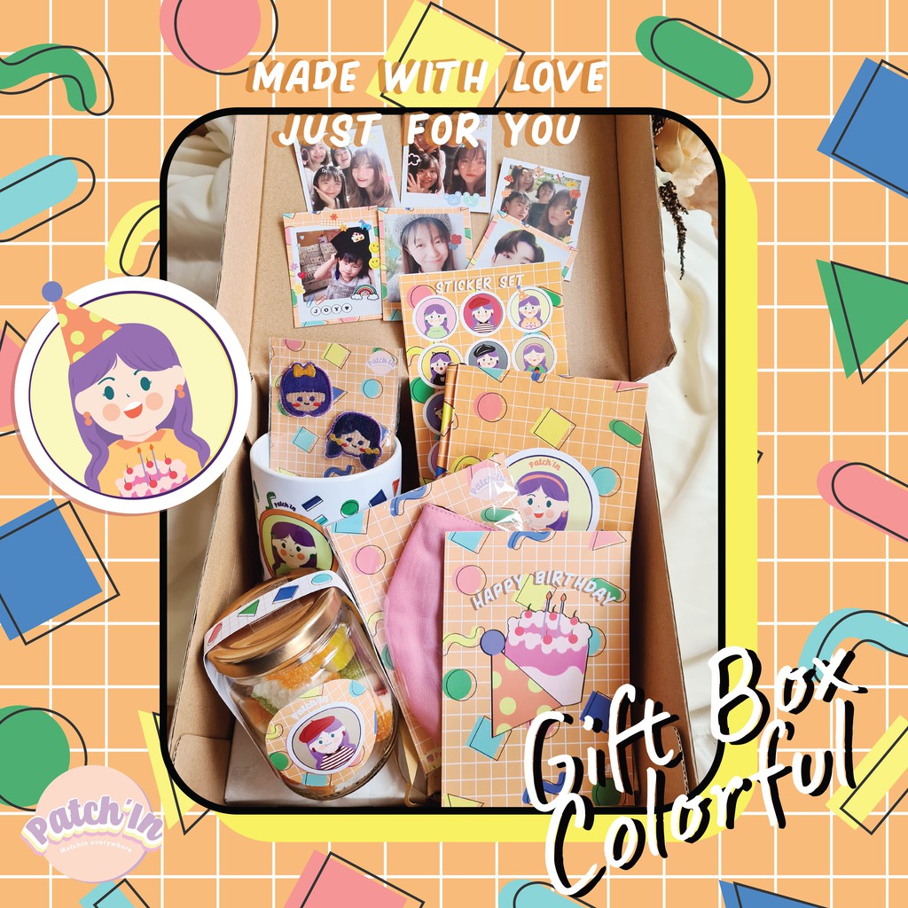 

[PO] Kado Wisuda / Hadiah Ulang Tahun Lucu (Gift Box COLORFUL / FLORAL)