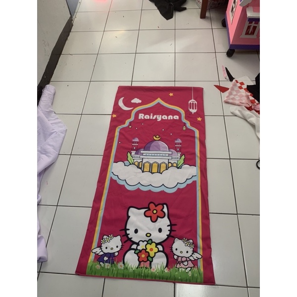 sajadah anak printing gambar bisa request suka suka