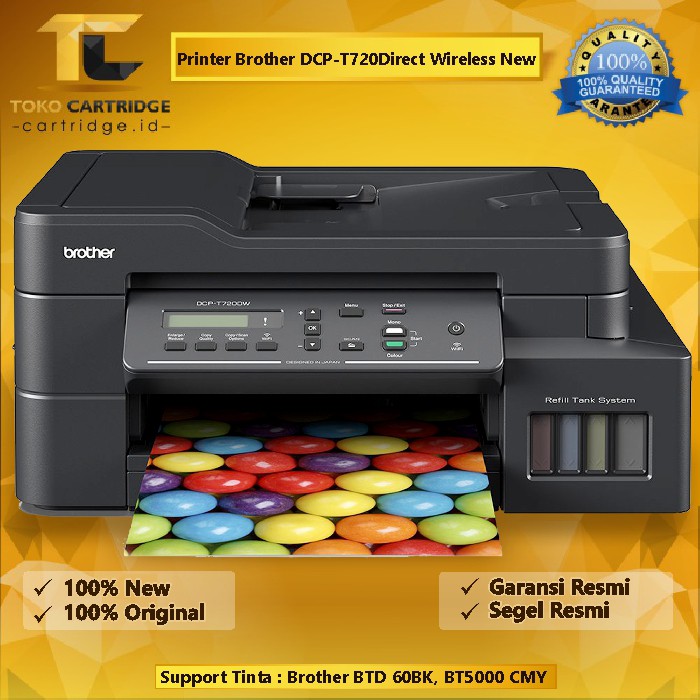 Printer Brothr DCP-T720DW DCP T720dw T720 Print-Scan-Copy-WiFi-ADF New