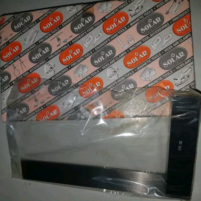 

Siku Mesin 8" 200 mm Penggaris Baja SOLAR