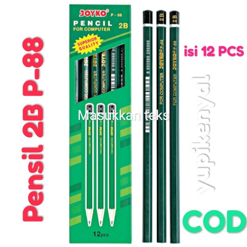 

Pensil 2B P-88 joyco