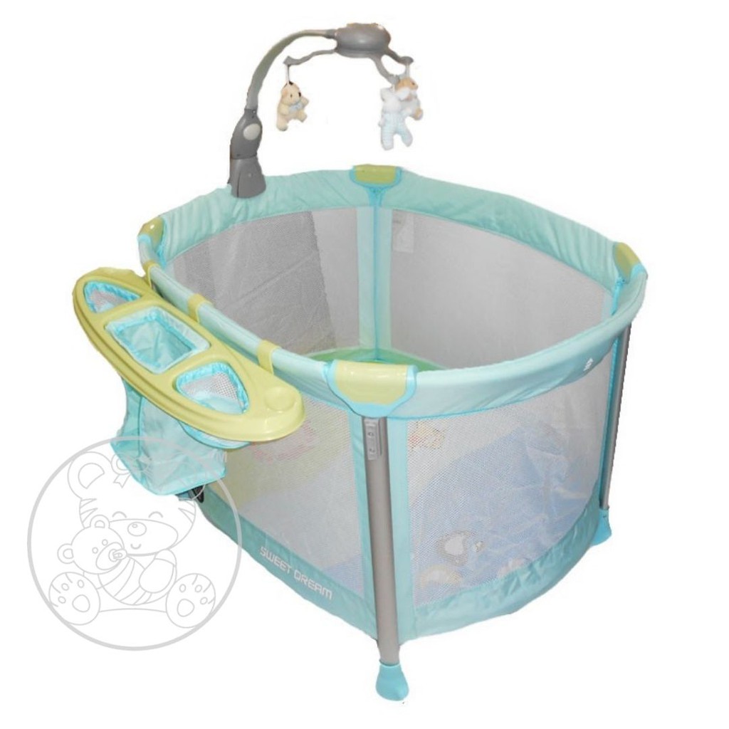 Box Bayi BabyElle Sweet Dream Blue Baby Tafel Perlengkapan Tempat Tidur Bayi Berkualitas