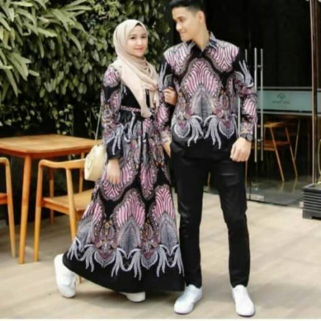 Batik couple pink batik