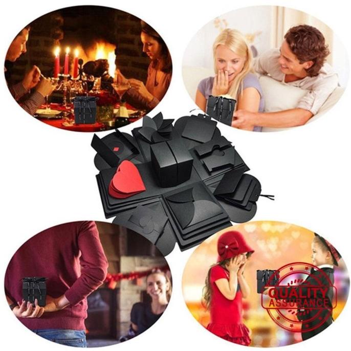 

SURPRISE EXPLOSION BOX HANDMADE DIY ALBUM CREATIVE PHOTO GIFT FGBV61352