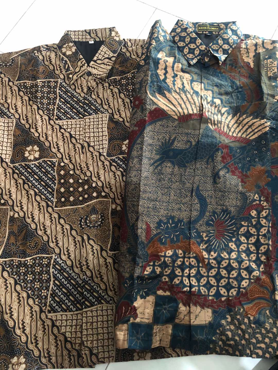 Sembodo Pendek Kemeja Batik Pria Full Furing Bahan Katun Primisima