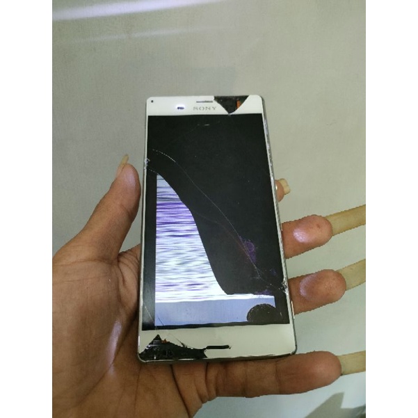 Sony Z3 Big D6603 Minus LCD Mesin Oke
