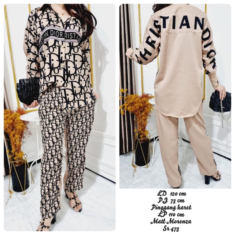 SETELAN DIOR/SETELAN DIOR WANITA IMPORT/SETELAN DIOR IMPORT JUMBO/SETELAN DIOR WANITA IMPORT PREMIUM