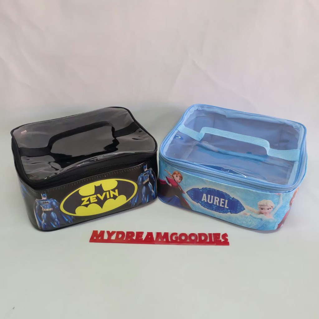 LUNCH BAG STANDART  / TAS ULTAH / SOUVENIR PROMOSI / POUCH SKINCARE / AQIQAH / TASYAKURAN / MANYUE