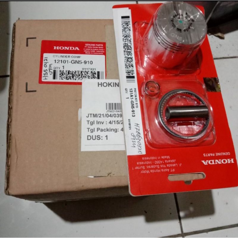 BLOK SEHER SET BLOK SEHER KIT ASTREA GRAND SUPRA X LAMA ASLI AHM