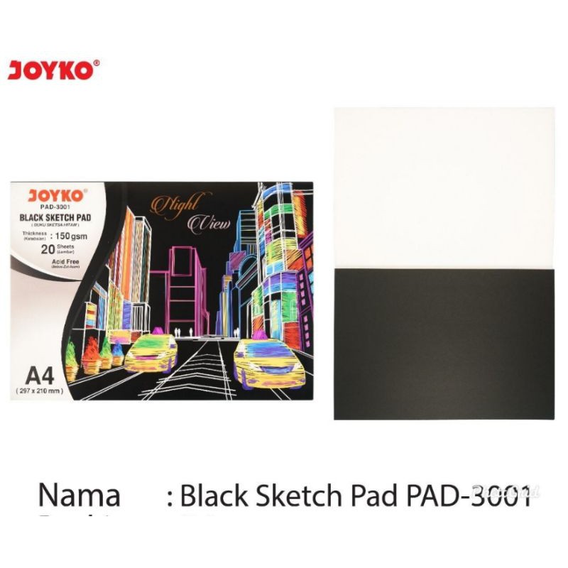

Black Sketch PAD 3001