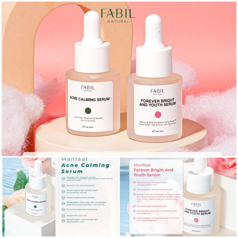 SERUM FABIL SKIN  FABIL PLUMPING SERUM Pencerah Wajah Fabil | Serum Wajah Serum Glowing Serum Acne