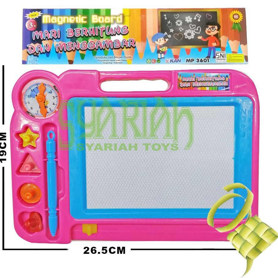 

Muraaaahh SyariahToy Drawing Board Magnetic Papan Tulis Magnetik Hapus Gambar Tulis Anak Magnet Main