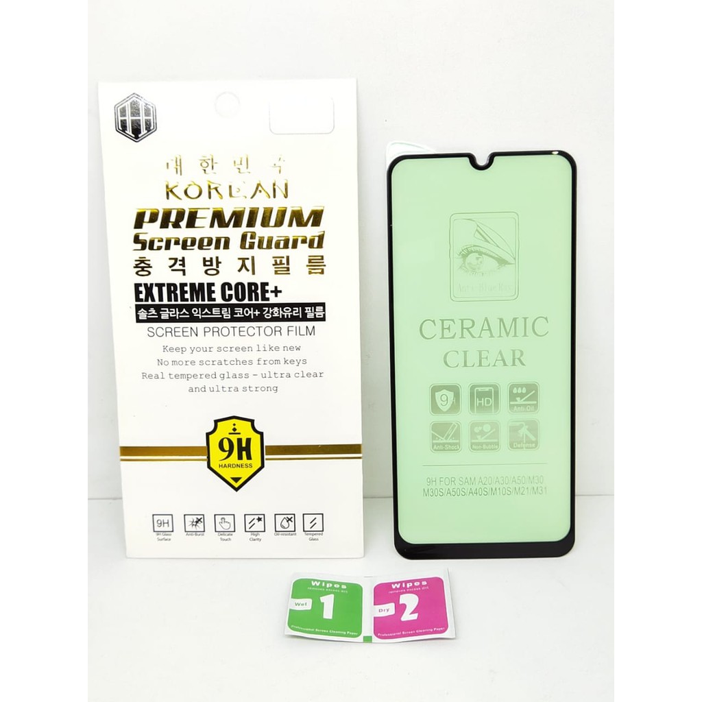 Tempered Glass Ceramic Film Vivo Y11 Y12 Y15 Y17 6.38 inchi GREEN LIGHT Anti Radiasi Protection eye