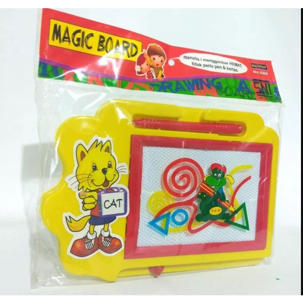 Mainan Edukasi Anak Papan Tulis Anak Magnet Hapus Drawing Magic Board Untuk Belajar Menulis Terbaru