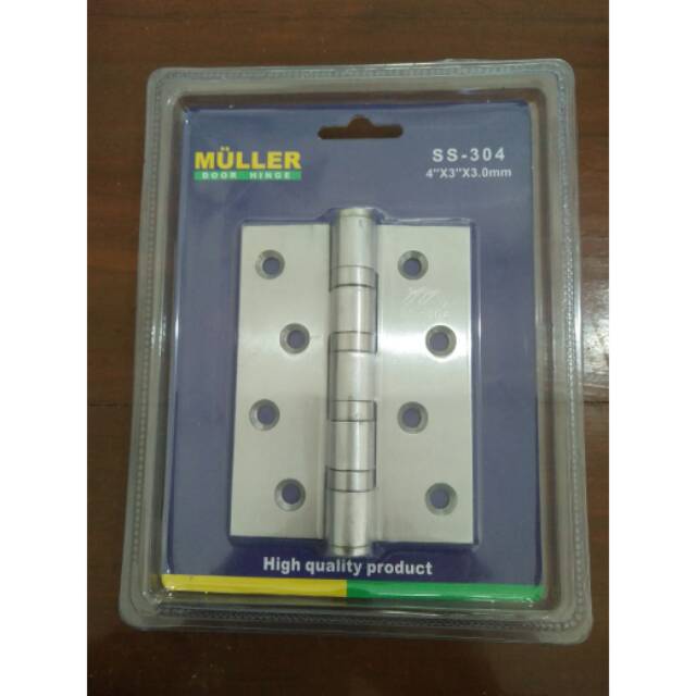 Engsel pintu 4" Muller stainless steel