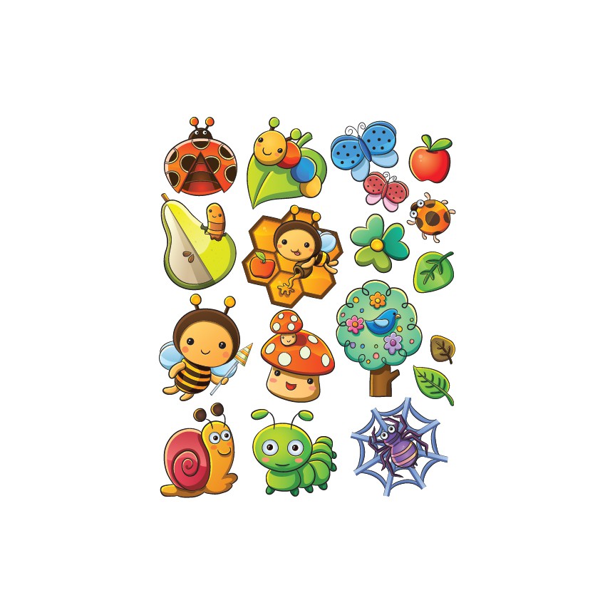 

POTATOO SET BEES Temporary Tatto Sticker